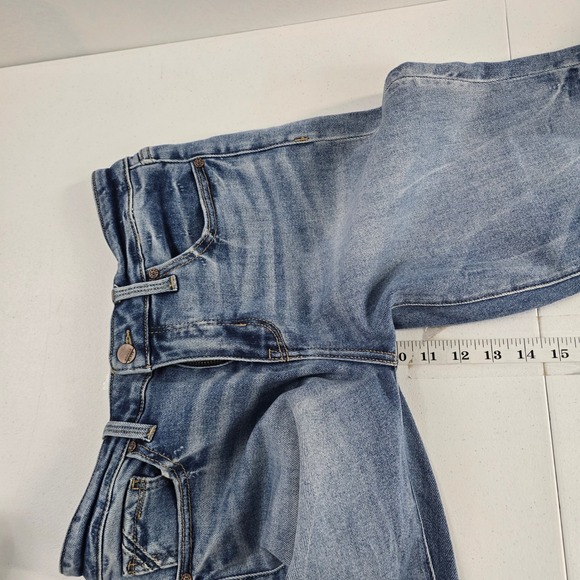 Buckle Black Ankle Skinny Jeans Distressed Frayed Hem Women's Size‎ 29x25 - Picture 6 of 9